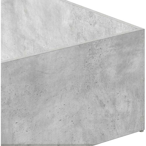  Okvir za podesivu bazu kreveta Betonska siva 90 x 200 cm Slike