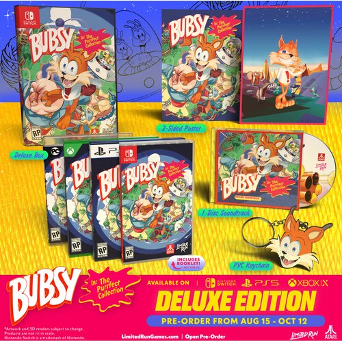  Bubsy in The Purrfect Collection Deluxe Edition - Limited Run (SWITCH) Cene