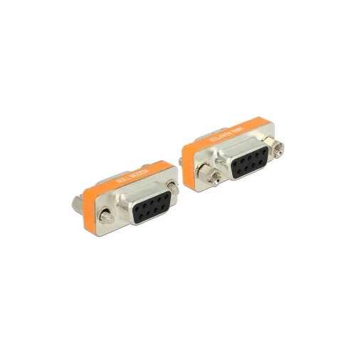 Delock 65570 VGA adapter [1x 9-polni ženski konektor D-Sub - 1x 9-polni ženski konektor D-Sub] srebrna Slike