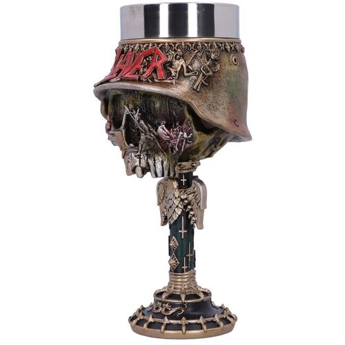 Nemesis Now SLAYER SKULL GOBLET 19.5CM KELIH Cene