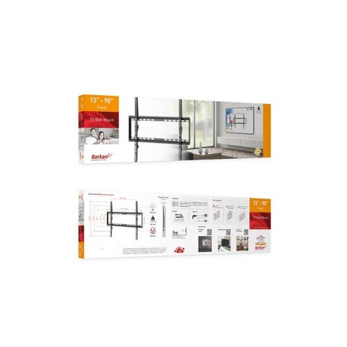 Barkan E407 LCD TV zidni nosač do 90 inča Slike