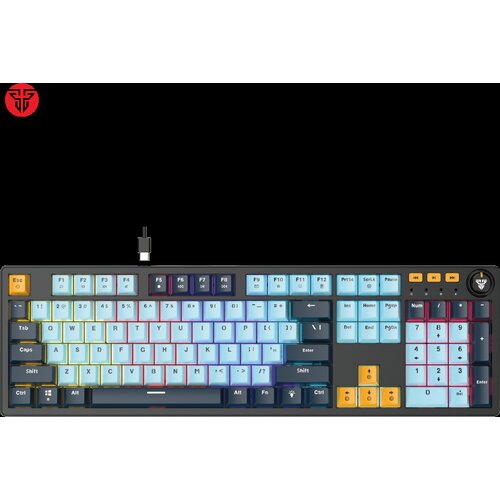 Fantech tastatura mehanička gaming  MK893S rgb atom 107S mizu blue (taro switch) Cene