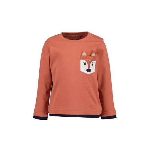Blue Seven Bluza 977609 Oranžna Regular Fit Slike