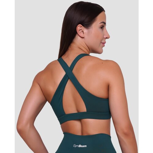 GymBeam Sportski grudnjak Ignite Dark Green Slike