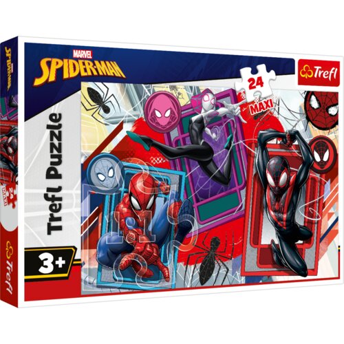 Trefl Spider-Man: Putovanje u Spider-svemir 24-dijelna maxi slagalica - Cijene