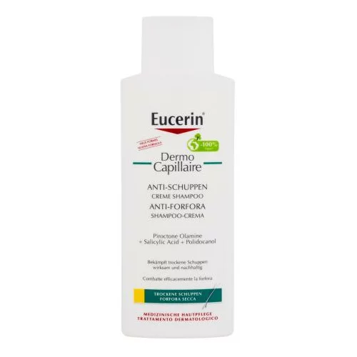EUCERIN® DermoCapillaire Anti-Dandruff Creme 250 ml šampon suhi lasje za ženske POFL