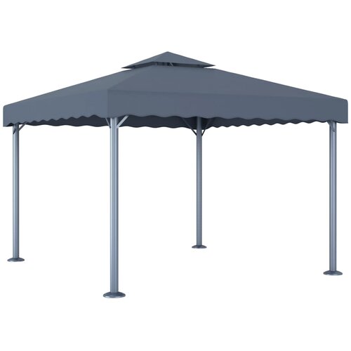 vidaXL Paviljon 300x300 cm antraciten aluminij Cene