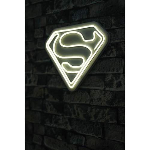 Wallity Dekorativna plastična LED rasveta Superman White Slike
