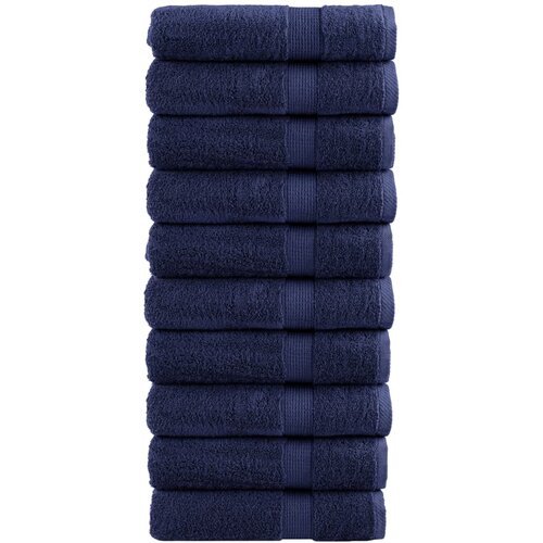 Furnova Premium kopalne brisače SOLUND 10 kos modra 100x150 cm 600 g/m2, (21916772) Cene