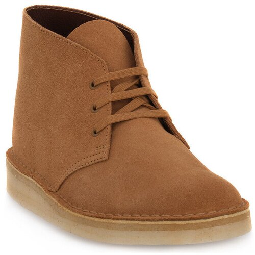 Clarks &amp;Scaron;kornji DESERT BOOT COAL DKSAND Siva Slike