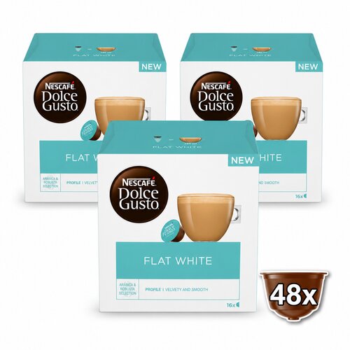 Dolce Gusto kapsule Flat White 3x187,2g, 48 kapsula XXL Cijene