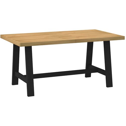 vidaXL Jedilna miza NOAIN 160x90x75 cm trdna borovina Cene
