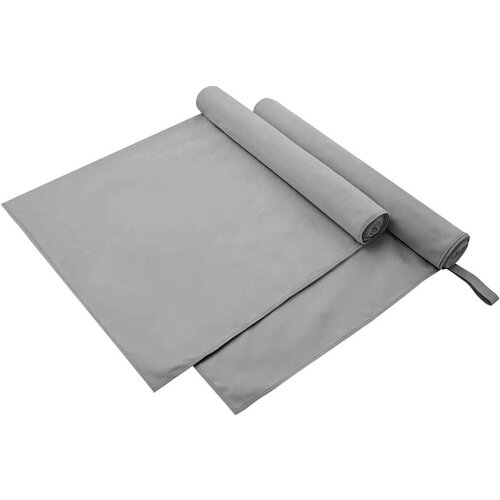 vidaXL Športne brisače 2 pcs Temno siva 90 x 180 cm Cene
