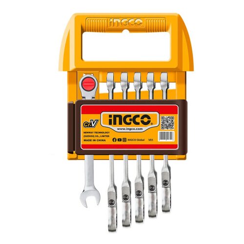 INGCO TOOLS Ključevi set 6/1 V/O HKSPAR2063 Slike