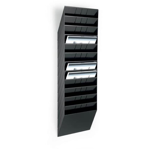 Durable Predalnik stenski 12-delni a4 ležeč durable flexiboxx črn Cene