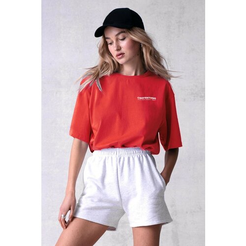 Madmext T-Shirt - Orange - Relaxed fit Cene