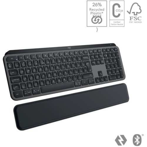 Logitech MX Keys S tipkovnica Bluetooth QWERTY US Međunarodna Grafit Cijene
