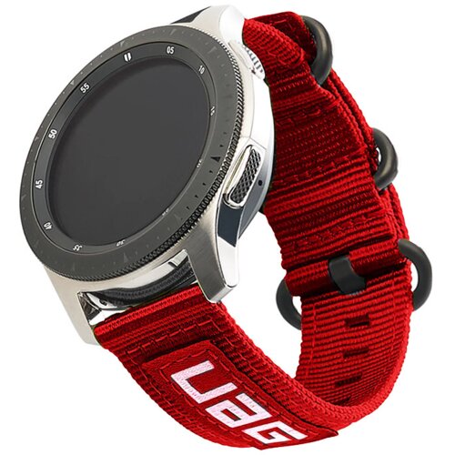 Watch Strap UAG Nato Eco za Samsung 22 mm crveni Slike