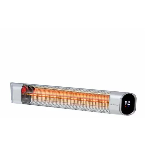 Blumfeldt Dark Wave, infrardeči grelnik, 2000 W, pozlačena ogljikova cev, IP65, aluminij