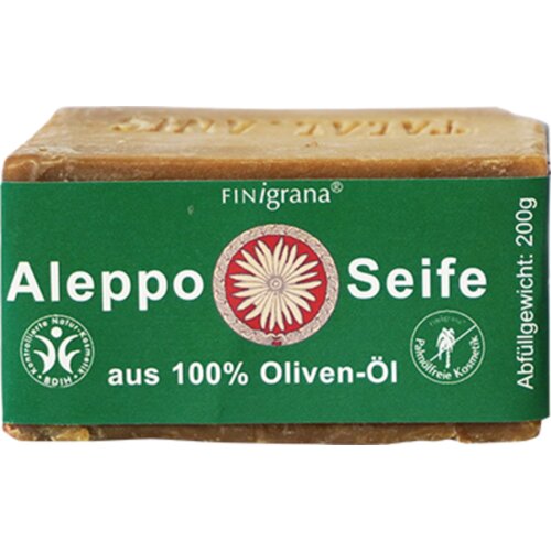 FINigrana® Bio & Naturkosmetik Aleppo milo 100 % oljčno olje - 200 g Cene
