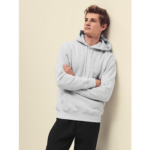 Fruit Of The Loom Szara bluza męska z kapturem Hooded Sweat Slike