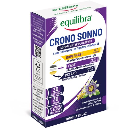 Equilibra Chrono Sleep 30tab/15g BLISTER Slike