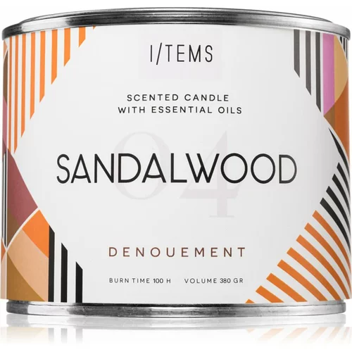 Items Essential Outdoor Sandalwood vanjska svijeća 380 g