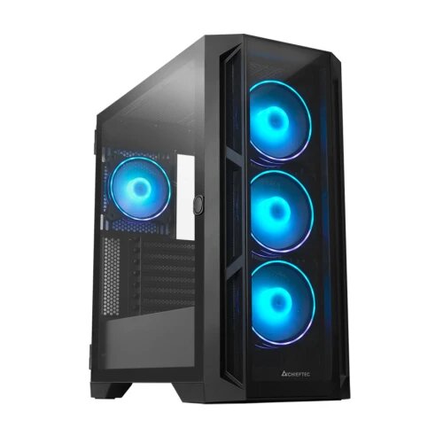 Chieftec Apex Case4x120mm A-RGB fans,control hubtempered glass, E-ATX Cijene