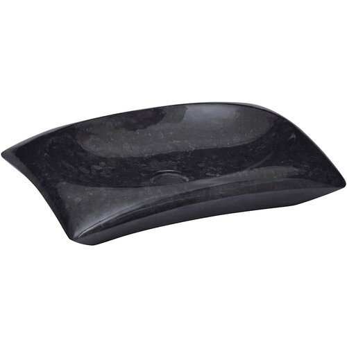  Umivaonik crni 50 x 35 x 10 cm mramorni Cijene