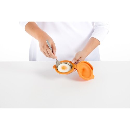 L&amp;eacute;ku&amp;eacute; Silikonski modeli za po&amp;scaron;irana jajca v kompletu 2 ks Pouched egg cooker &amp;ndash; Slike