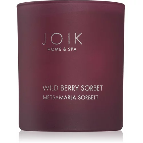 JOIK Organic Home & Spa Wild Berry Sorbet dišeča sveča 150 g
