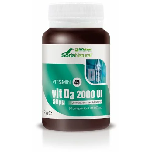  Soria Natural Vitamin D3 2000 UI , tablete