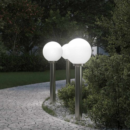  Stupić za zidne lampe 3 kom 80 cm nehrđajući čelik IP44 Cijene