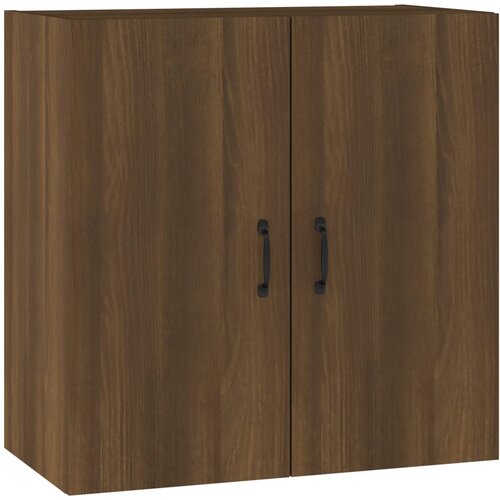 Maison Chic Stenska omarica - Zidna omarica rjavi hrast 60x31x60 cm inženirski les iu727, (22063050) Cene