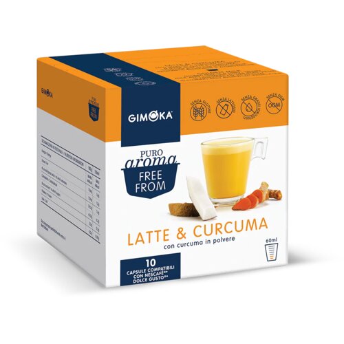 GIMOKA Zlatno mleko Dolce Gusto, 10 kapsula Slike