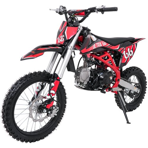 Cross motor na benzin ULTRA 66 125cc - crveni Slike