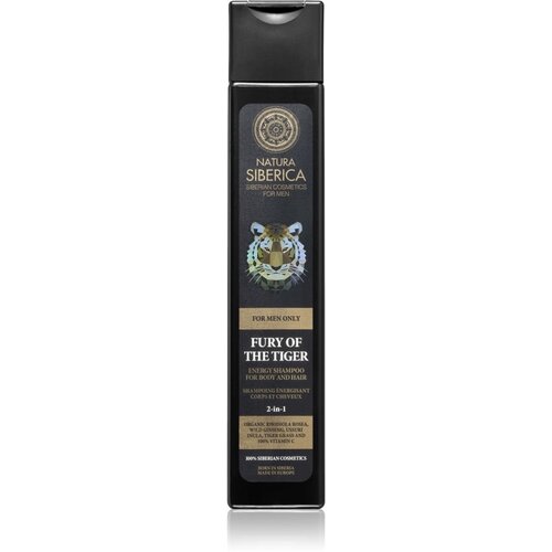 Natura Siberica For Men Only energijski šampon za lase in telo 250 ml Cene