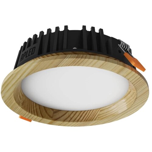 APLED - LED ugradno svetlo RONDO WOODLINE LED/6W/230V 4000K prečnik 15 cm masivna borovina Slike