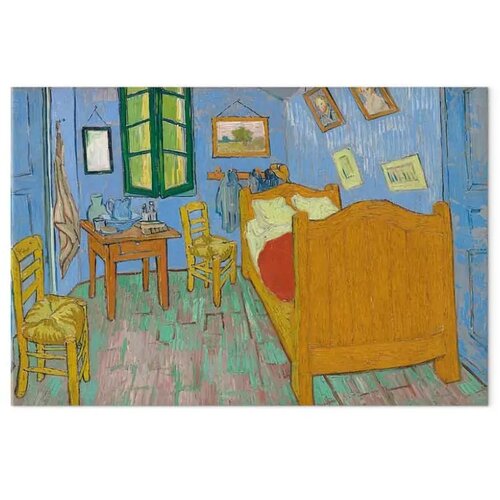  Slika - Vincent van Gogh &amp;ndash; Bedroom in Arles 30x20 Na talijanskom platnu Slike