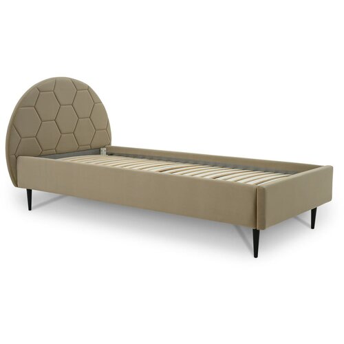 Scandic Bež otroška postelja s prostorom za shranjevanje 90x200 cm Mercury – Cene