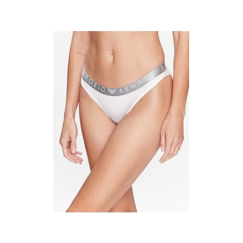 Emporio Armani Underwear Set 2 parov brazilskih spodnjih hlačk 163337 3R235 00010 Bela