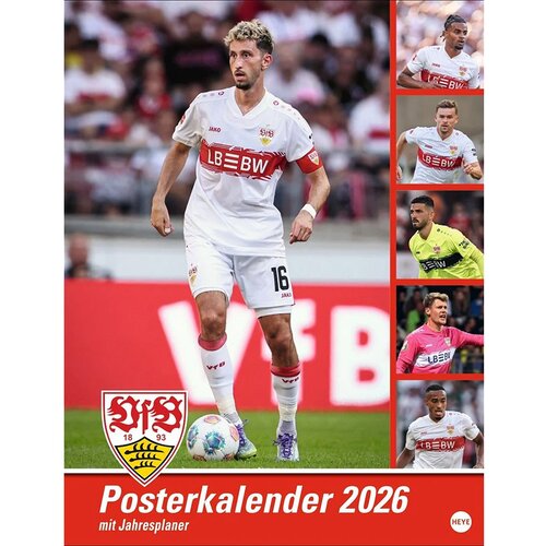  VfB Stuttgart A3 koledar 2026 Cene