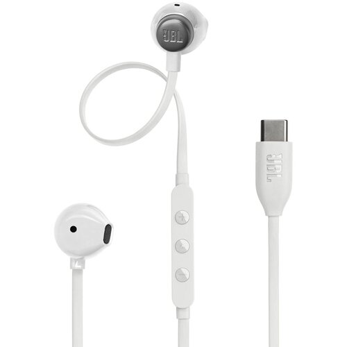 JBL usb-c žične slušalke tune 305C, bele Cene