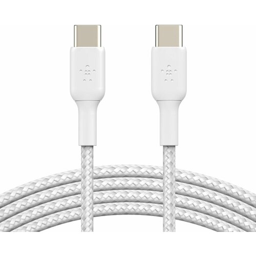 Belkin Boost Charge USB-C to USB-C Cable CAB004bt1MWH Bela 1 m USB kabel Slike