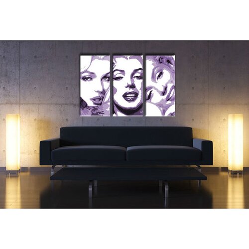 Ručno oslikana pop art slika marilyn monroe 120k80 cm Slike