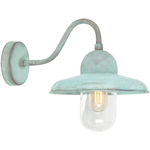 Elstead Lighting Elstead Somerton Zunanja kupolasta stenska svetilka Fisherman, 1 luč, Verdi IP44, E27, (22100261) Cene