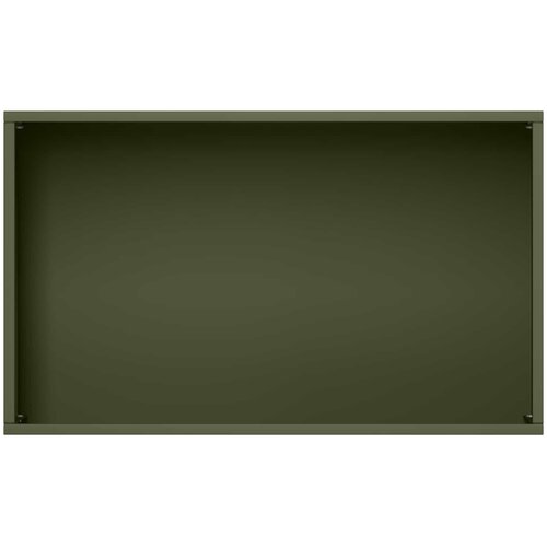  Vrtna saksija Maslinastozelena 50 x 30 x 75 cm Čelična vrata Slike