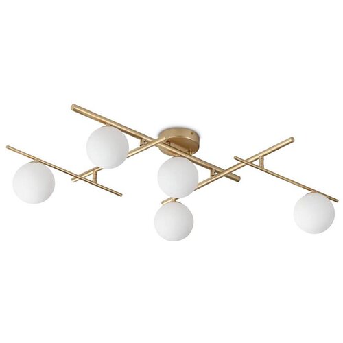Ideal Lux led plafonski luster atlas 5xG9/3W/230V zlatna Cene