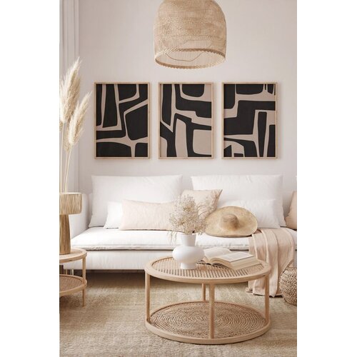 Wallity slika 3Dartsoho38, 3 dijela, 33 x 48 cm Cijene