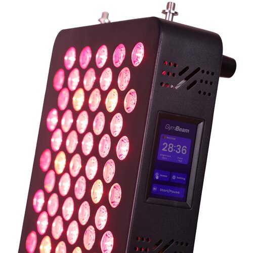 GymBeam Red Light Therapy Panel infrardeča terapevtska plo&amp;scaron;ča za ohranjanje vitalnosti 1 kos Slike